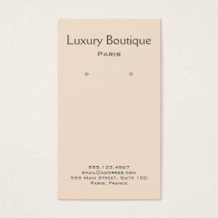 Écran d'oreille à la crème minimale simple