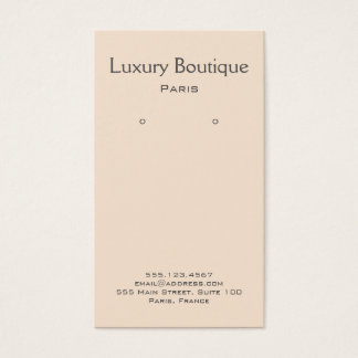 Écran d'oreille à la crème minimale simple