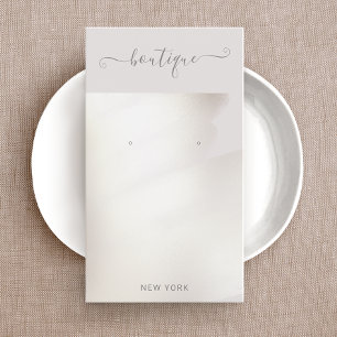 Écran d'oreille couleur argent du script de signat