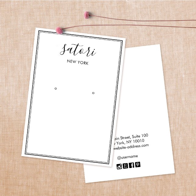 Écran d'oreille de la bordure de signature manuscr (Créateur téléchargé)