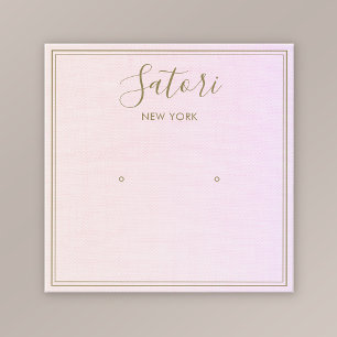 Écran D'Oreille De L'Ombre Rose Subtil