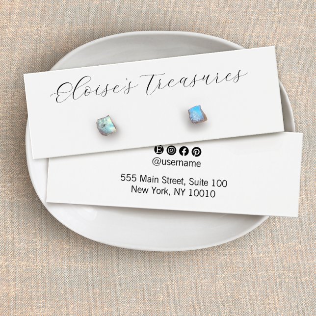 Écran d'oreille du script de signature blanc (Créateur téléchargé)