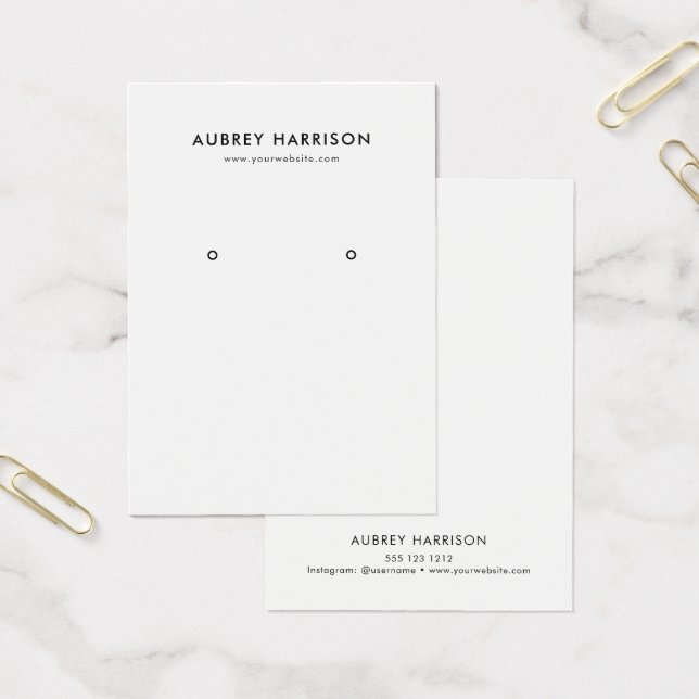 Écran d'oreille simple et moderne (Bureau)