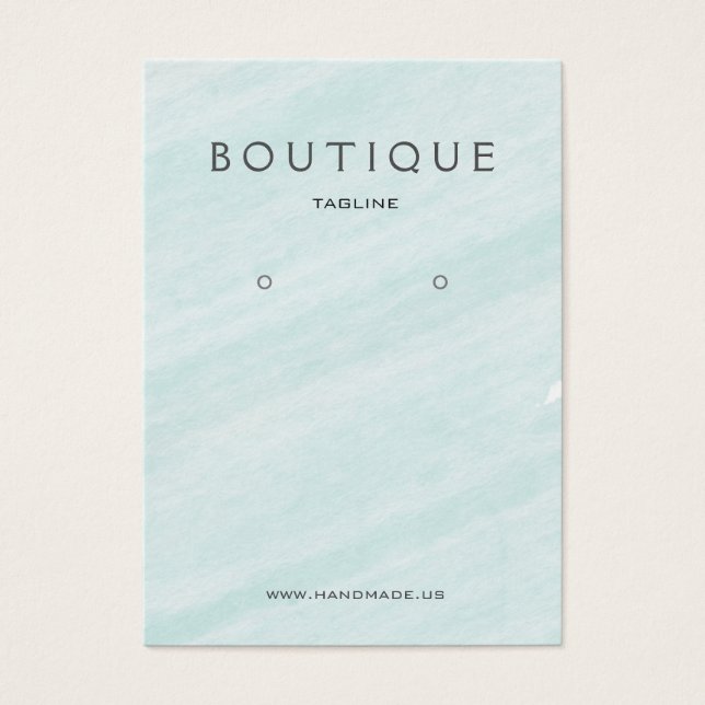 Écran du support d'oreille Aquamarine (Devant)