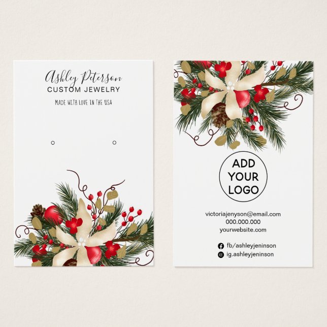 Ecran fleurie de courroie à bijoux (Devant & derrière)