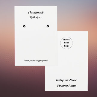 Écran minimaliste moderne de bijoux en noir et bla