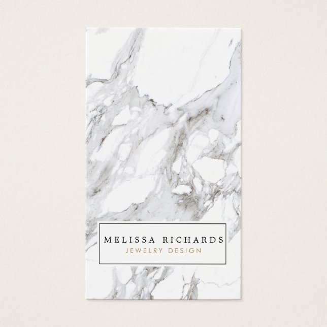 Écran professionnel de Marbre blanc de luxe (Devant)