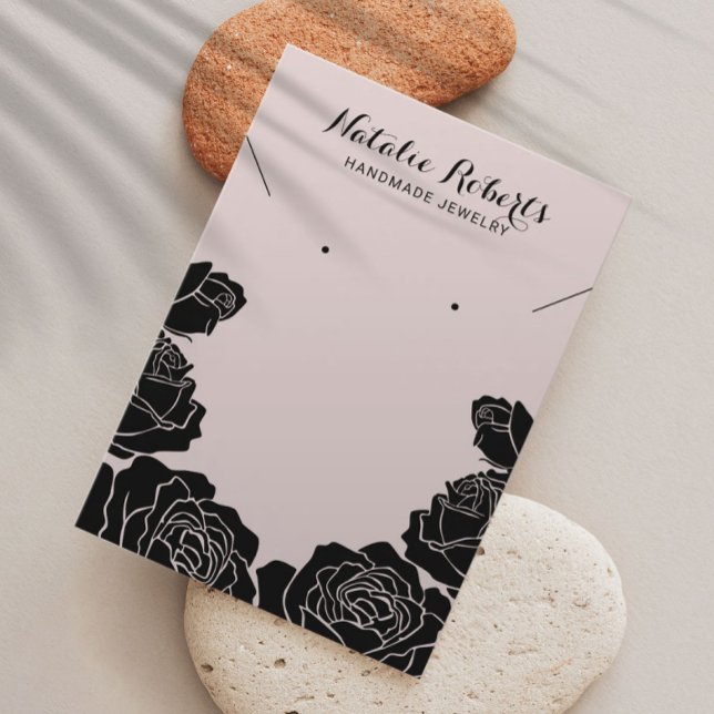 Écran rose Floral Elevage Collier Bijoux (Créateur téléchargé)