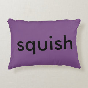 "écrasez", "ceci est coussin pourpre d'un coussin