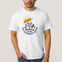Écrasez le t-shirt à mouture académique