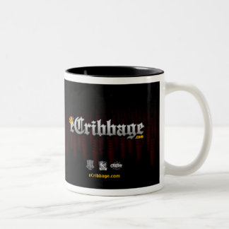 eCribbage Revolutions-Tasse (rot) Zweifarbige Tasse