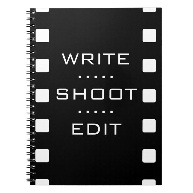Écrire, Tirer, Éditer - Carnet de film (Devant)