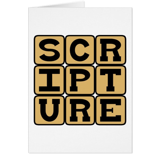 Écriture, étude biblique (Devant)