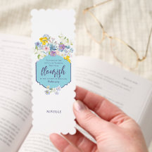 Écriture Florale Aquarelle Élégante Personnalisée