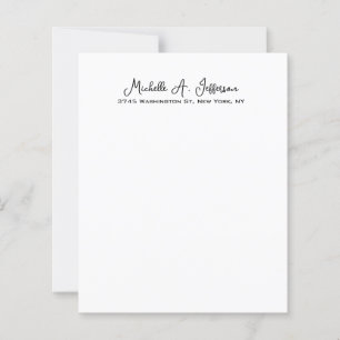 Écriture manuscrite classique Feuille papier créat