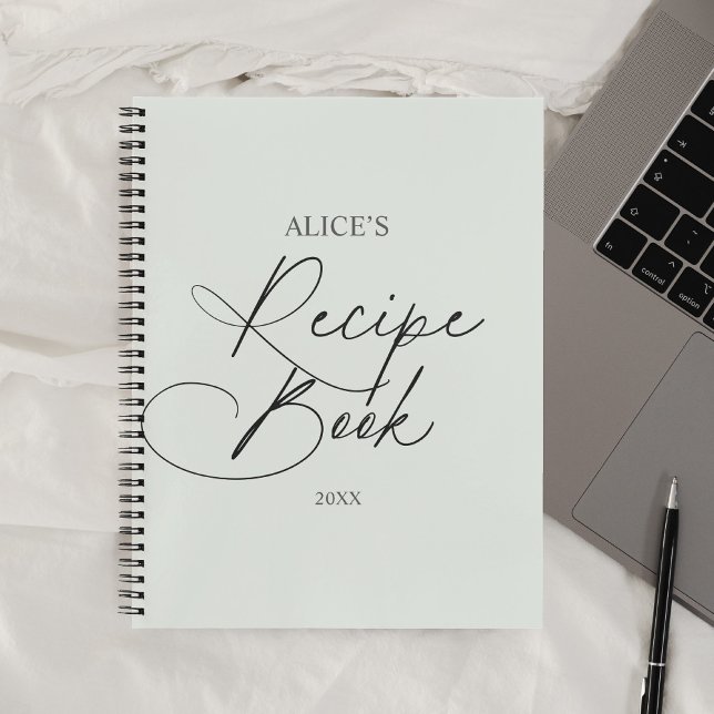 Écriture manuscrite de script du livre de recette (Créateur téléchargé)