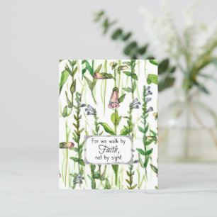 Écriture Marcher Par La Foi 2 Corinthians Carte de
