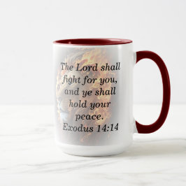 Écriture personnalisée Lion Arrière - plan Mug caf