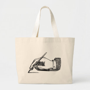 Écriture Sac fourre - tout main