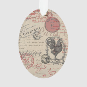 Écriture vintage de français Paris Typographie de 