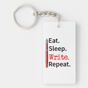Ecrivain de répétition d'écriture du sommeil de l'