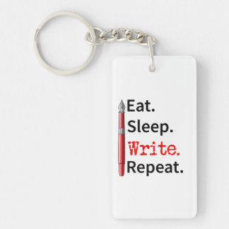 Ecrivain de répétition d'écriture du sommeil de l'