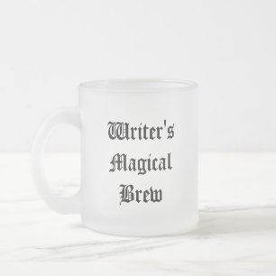 Écrivains Texte ancien Thé congelé ou Mug de café