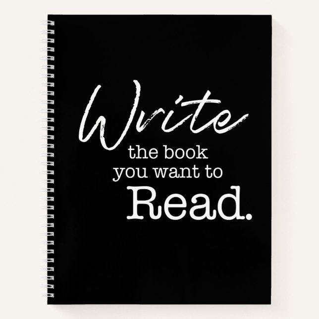 Écrivez le livre que vous voulez lire Citation Aut (Devant)