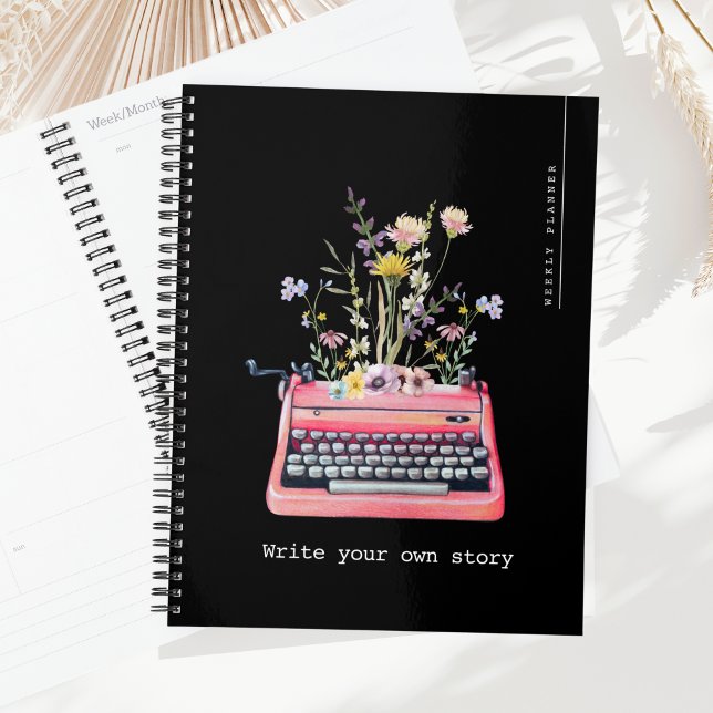 Écrivez votre propre histoire, Journal hebdomadair (Writers Weekly Planner, 'Write your own story')