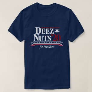 Écrous de Deez pour le T-shirt de président (ble