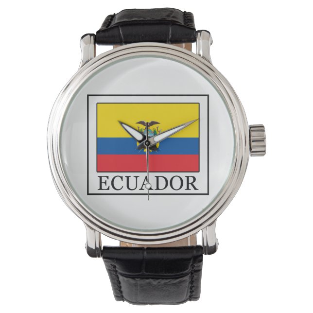 Ecuador Armbanduhr (Vorderseite)