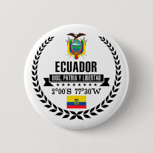 Ecuador Button