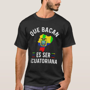 Ecuador Ecuadorianische Flagge Camiseta De Ecuator T-Shirt