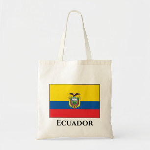 Ecuador (ecuadorianische Flagge) Tragetasche