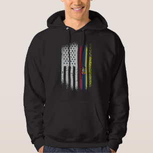 Ecuador Flag Ecuadorianische Amerikanerin Herita Hoodie