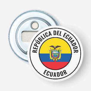 Ecuador Flag Gorgeous Patriotic Flasche Opener Flaschenöffner