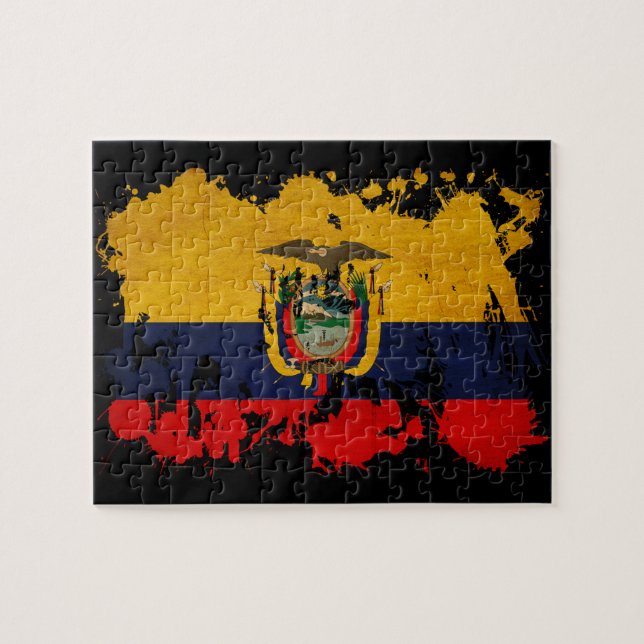 Ecuador-Flagge (Horizontal)