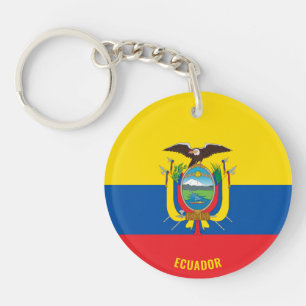 Ecuador Flagge Charming Patriotic Schlüsselanhänger