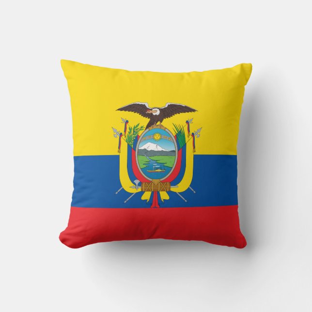 Ecuador-Flagge Kissen (Vorderseite)