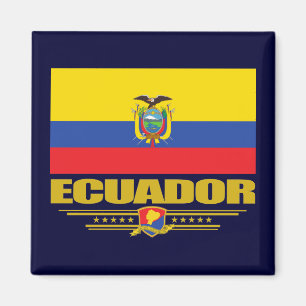 Ecuador-Flagge Magnet