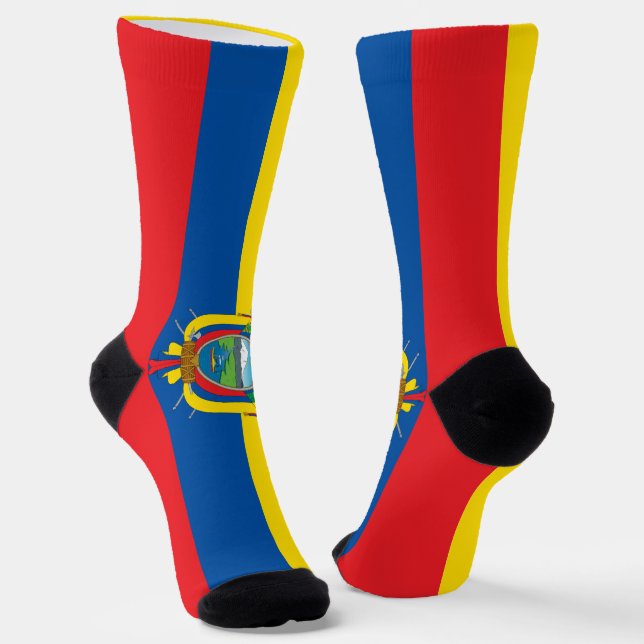 Ecuador-Flagge Socken (Gewinkelt)