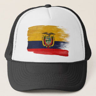 Ecuador-Flaggen-Fernlastfahrer-Hut Truckerkappe
