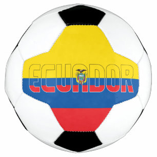 Ecuador Flaggen Gelb Blau Roter Tricolor Patriotis Fußball