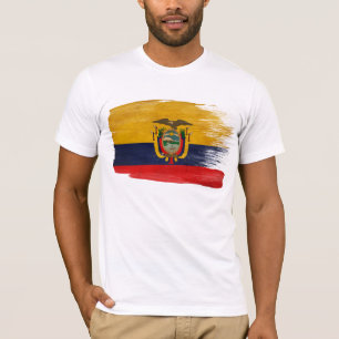 Ecuador-Flaggen-T - Shirt