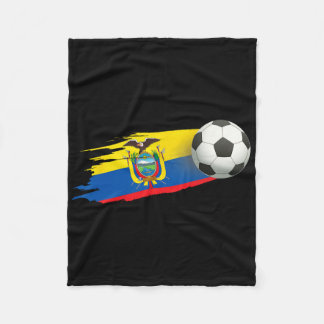 Ecuador-Flaggen-Trikot - Fußball Ll Fußll Fleecedecke