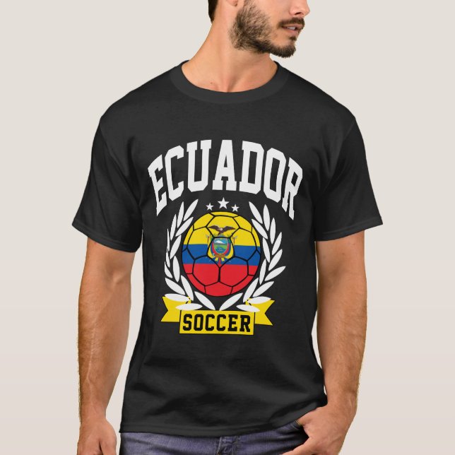 Ecuador-Fußball T-Shirt (Vorderseite)
