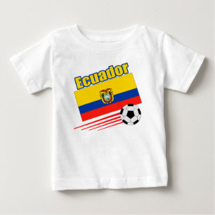 Ecuador-Fußball-Team Baby T-shirt