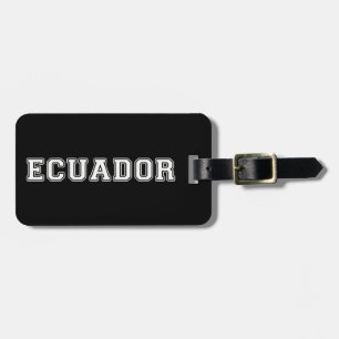 Ecuador Gepäckanhänger