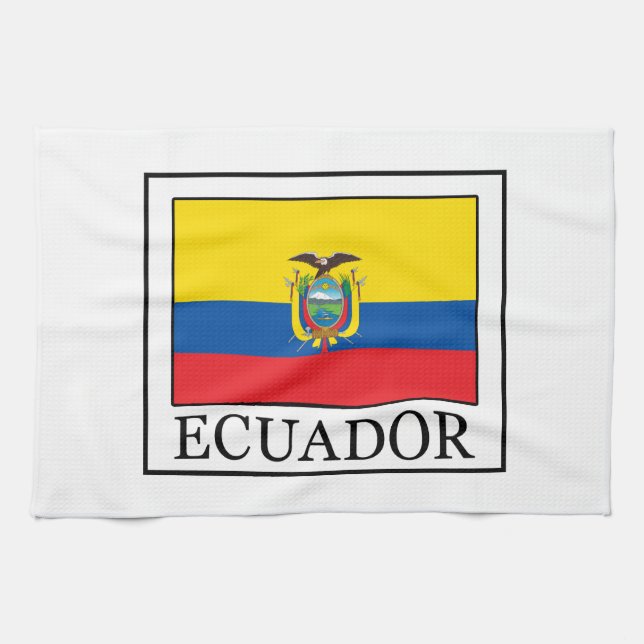 Ecuador Geschirrtuch (Horizontal)