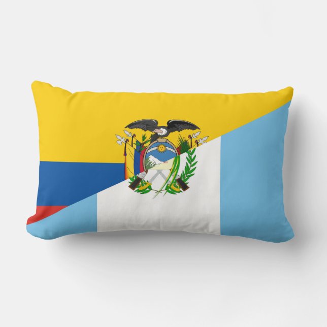 Ecuador Guatemala - Halbfahndungsland Lendenkissen (Vorderseite)